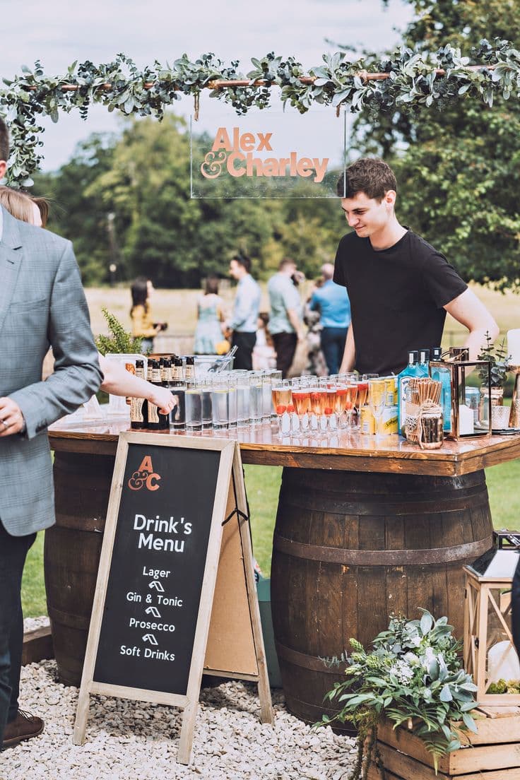 Colorful craft cocktails served by Sip Solution