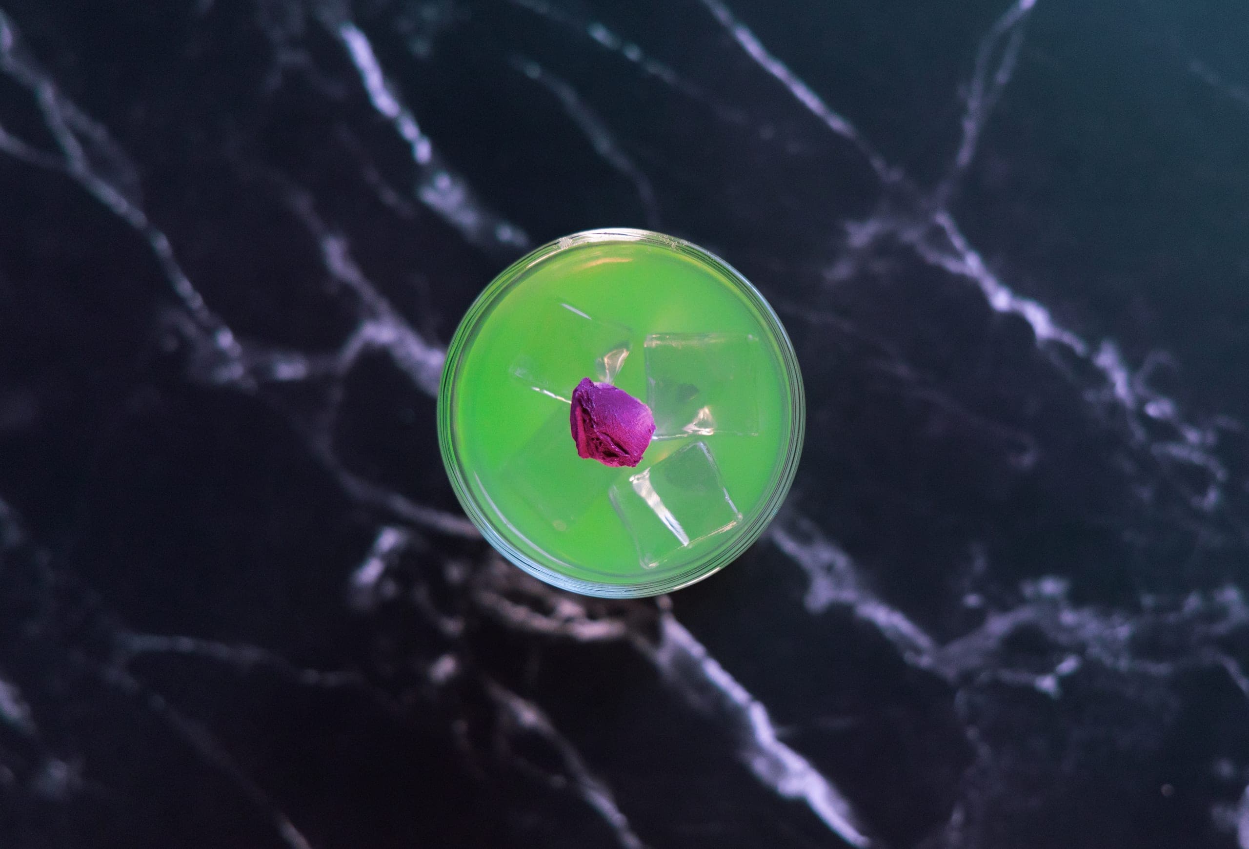 Custom cocktail menu at a private event